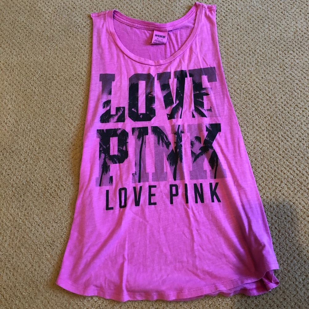 PINK muscle tank